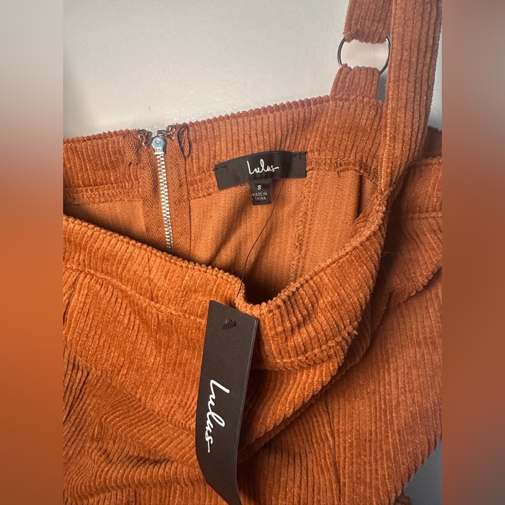 Lulu's Burnt Orange Jumpsuit - Picture 11 of 12